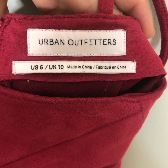 Urban Outfitters Suede Cocktail Dress - Picture 5 of 6